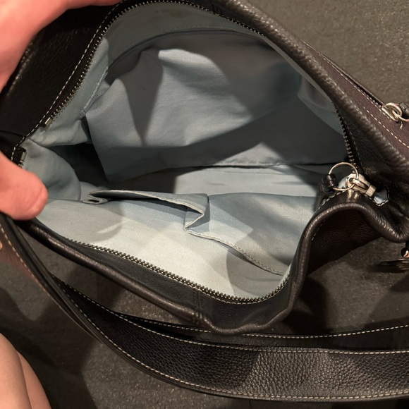 Coach vintage black leather purse - Picture 6 of 9